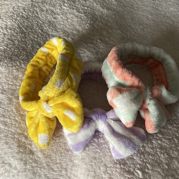 3pk Spa Headbands - Picture 3 of 9